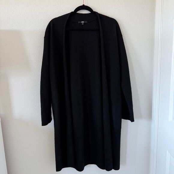 EUC Uniqlo 100% Wool Coatigan, size: M - Picture 1 of 6